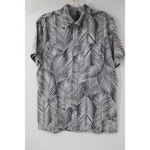 vuori hawaiian shirt men's medium Bridge Short sleeve button up floral tropical